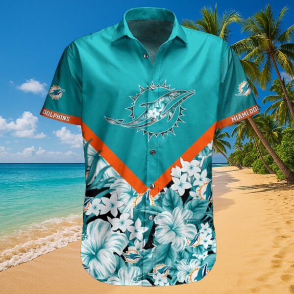 Dolphins Jackson 64 Floral Tropical Shirt & Shorts Set