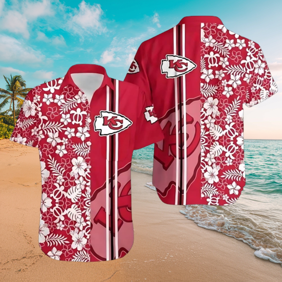 Chiefs Floral Pride Classic Hawaiian Shirt
