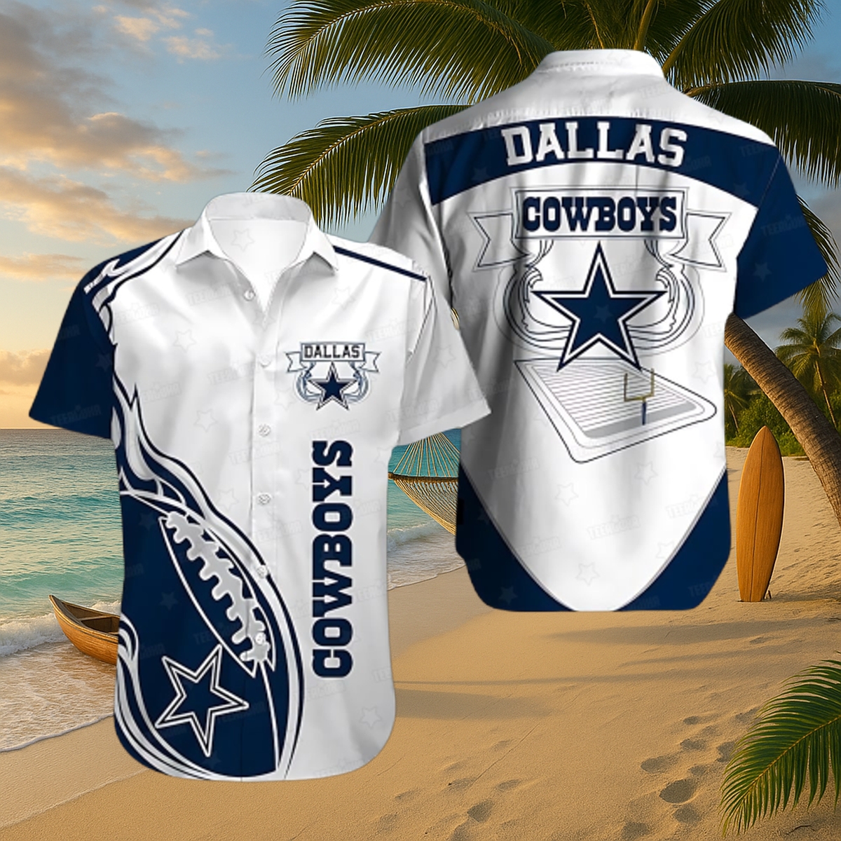 Dallas Cowboys Gridiron Pride Hawaiian Shirt – Limited Edition, Stay Cool & Game-Day Island Vibes