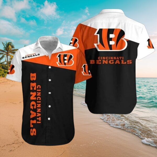 Cincinnati Bengals Aloha Shirt - NFL Fan Tropical Button-Up