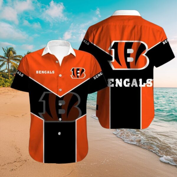 Cincinnati Bengals Hawaiian Shirt - Fan Style Button Up