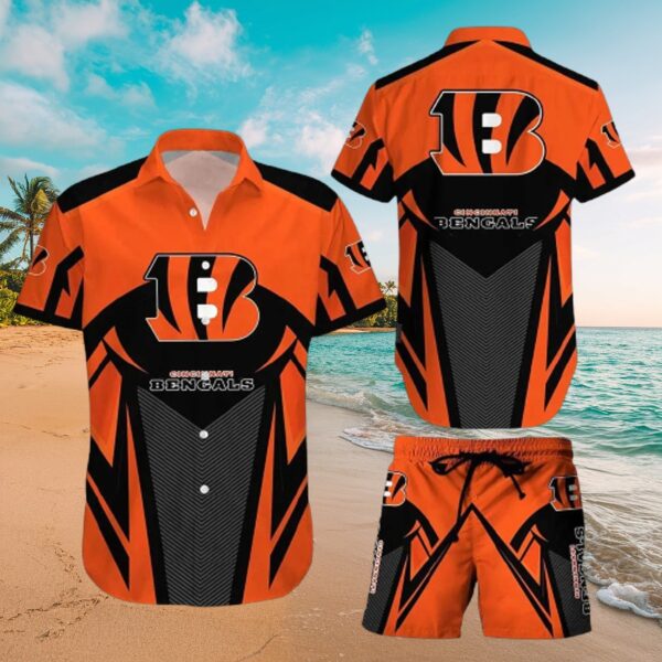 Cincinnati Bengals Tropical NFL Hawaiian Shirt